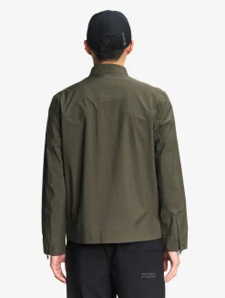 Blouson softshell 3 couches déperlant et chaud avec poches zippées - Kaki