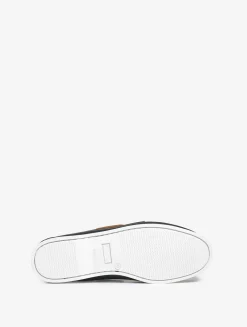 Chaussure bateau cuir pour femme : élégante, intemporelle, résistante et respirante - Bleu