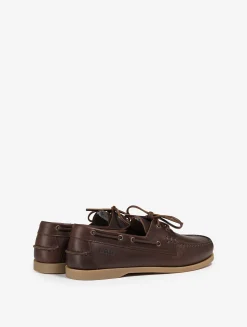 Chaussure bateau cuir pour homme : élégante, intemporelle, résistante et respirante - Marron