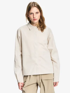 Chemise boyfriend anti-UV DRY FAST TEXTILE® - Beige