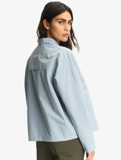 Chemise boyfriend anti-UV DRY FAST TEXTILE® - Bleu