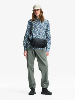 Chemise imprimée en tissu Liberty - Bleu