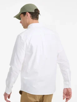 Chemise oxford DFT® et UV-C® à manches longues - Blanc