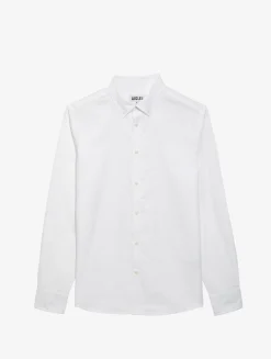 Chemise oxford DFT® et UV-C® à manches longues - Blanc