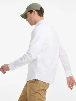 Chemise oxford DFT® et UV-C® à manches longues - Blanc