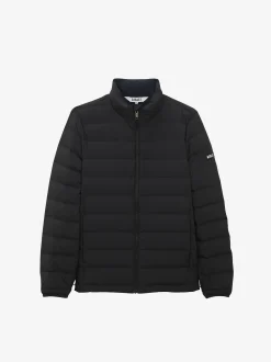 Doudoune courte T-KIT déperlante avec matelassage en duvets et plumes - Noir
