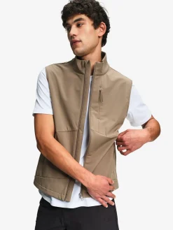 Gilet softshell 3 poches - Marron