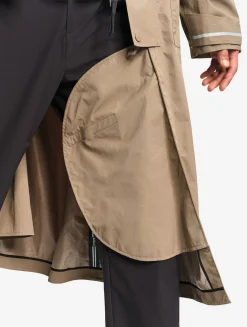 Imperméable cycliste réfléchissant MTD - Marron