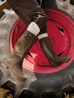 La botte de jardin fabriquée en France - Kaki