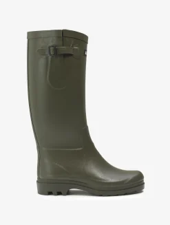 La botte de pluie boyfriend, fabriquée en France - Kaki