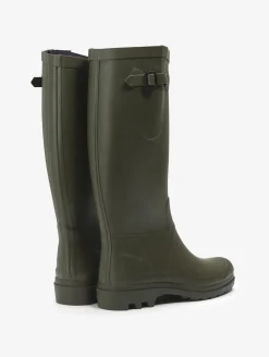 La botte de pluie boyfriend, fabriquée en France - Kaki