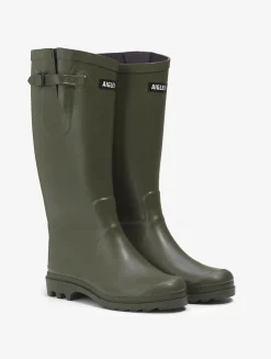 La botte de pluie boyfriend, fabriquée en France - Kaki