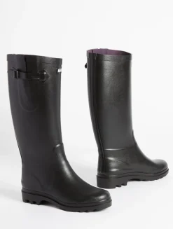 La botte de pluie boyfriend, fabriquée en France - Noir