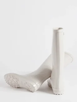 La botte de pluie vernie - Beige