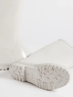 La botte de pluie vernie - Beige
