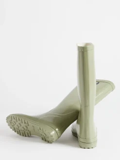 La botte de pluie vernie - Rouge