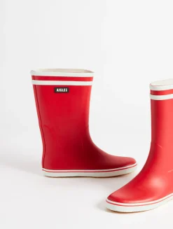 La botte femme iconique du bord de mer - Rouge