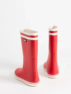 La botte femme iconique du bord de mer - Rouge