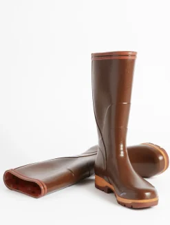 La botte haute résistance pour le travail intensif - Marron