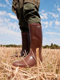 La botte haute résistance pour le travail intensif - Marron