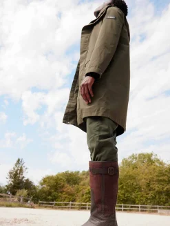 La botte homme GORE-TEX® en cuir et fourrée - Marron