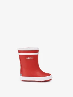 La botte iconique des premiers pas, en version fourrée - Rouge