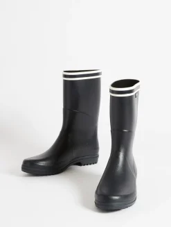 La botte signature double bande, fabriquée en France - Bleu