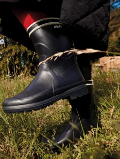 La botte signature double bande, fabriquée en France - Bleu