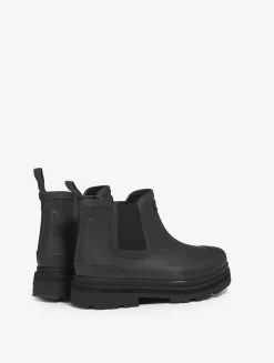 La bottine de pluie fourrée hybride, pour un style à toute épreuve - Noir