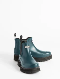 La bottine de pluie hybride pour homme, pour un style à toute épreuve - Bleu