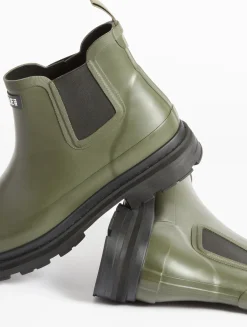La bottine de pluie hybride, pour un style à toute épreuve - Vert