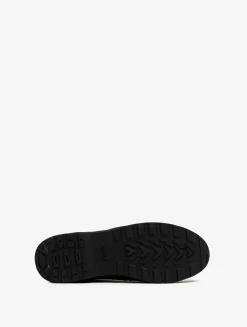 La chaussure anti-fatigue en cuir suède. - Marron