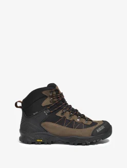 La chaussure de marche étanche avec semelle Vibram. - Noir