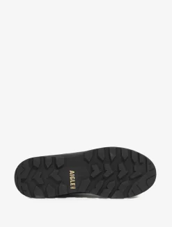 La chaussure de marche ultra légère et étanche en cuir - Noir