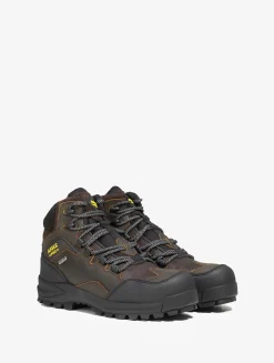 La chaussure de sécurité en cuir étanche et respirante - Vert