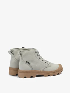 La chaussure polyvalente en coton recyclé. - Kaki