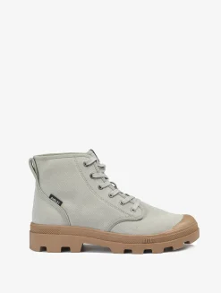 La chaussure polyvalente en coton recyclé. - Kaki