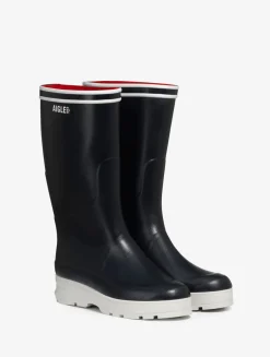 La nouvelle botte pour toutes les activités au littoral et professionnels de la mer, version chaude - Bleu