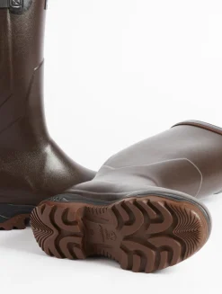 La première botte anti-fatigue qui protège du froid - Marron