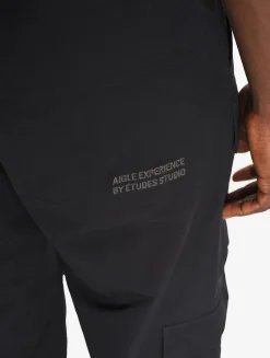 Le pantalon mixte multipoches Aigle Experience by Études - Noir