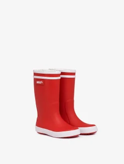 L'iconique botte enfant fourrée - Rouge