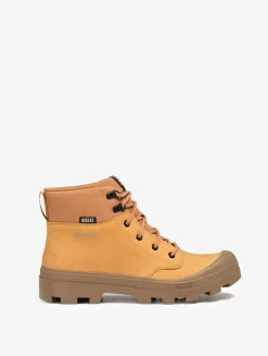 L'iconique chaussure de marche aigle, en cuir et membrane GORE-TEX - Jaune