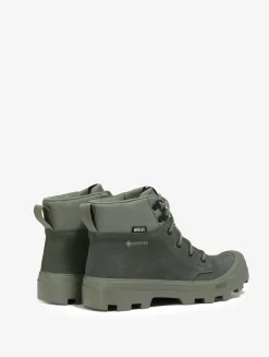 L'iconique chaussure de marche aigle, en cuir et membrane GORE-TEX - Kaki