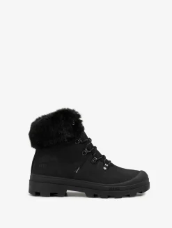 L'iconique chaussure de marche Aigle, en version hivernale, fourée et GORE-TEX® - Noir