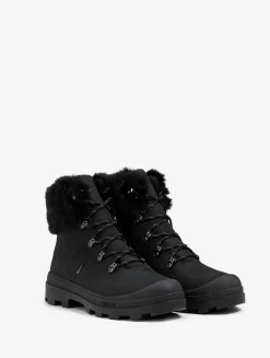 L'iconique chaussure de marche Aigle, en version hivernale, fourée et GORE-TEX® - Noir