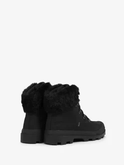 L'iconique chaussure de marche Aigle, en version hivernale, fourée et GORE-TEX® - Noir