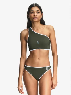 Maillot de bain deux pièces - Aigle x Chlore - Kaki