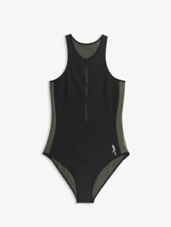 Maillot de bain une pièce - Aigle x Chlore - Noir