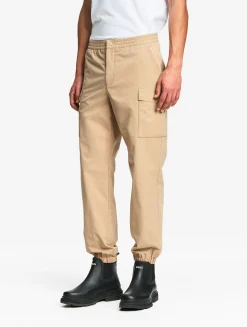 Pantalon cargo stretch déperlant - Beige