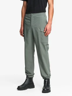 Pantalon cargo stretch déperlant - Vert
